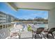 Private balcony overlooking resort pool and playground at 14290 Ocean Hwy. # 208, Pawleys Island, SC 29585