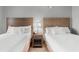 Bedroom with two twin beds and nightstand at 1501 S Ocean Blvd. # 1135, Myrtle Beach, SC 29577