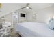 Spacious bedroom with a double bed, TV, and access to another room at 605 36Th Ave. S, North Myrtle Beach, SC 29582