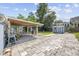 Large patio area with seating and plenty of space for entertaining at 605 36Th Ave. S, North Myrtle Beach, SC 29582