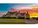 Stunning clubhouse at sunset, beautiful landscaping at 4508-E Ailsa Ct. # 4508-E, Myrtle Beach, SC 29579