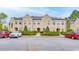 Front view of three-unit townhouse building at 4508-E Ailsa Ct. # 4508-E, Myrtle Beach, SC 29579