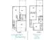 Two-story floor plan with owner's suite, 4 bedrooms, and a 2 car garage at Lot 44 Lineback Pl. # 44, Longs, SC 29568