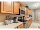 Modern kitchen with stainless steel appliances and ample counter space at 2180 Waterview Dr. # 634, North Myrtle Beach, SC 29582