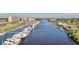 Waterfront property with many boats and a calm waterway at 2180 Waterview Dr. # 634, North Myrtle Beach, SC 29582