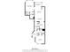 Floor plan showing 896 sq ft condo layout at 410 Melrose Pl. # 309, Myrtle Beach, SC 29572