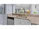 Kitchen with granite countertops and stainless steel appliances at 410 Melrose Pl. # 309, Myrtle Beach, SC 29572