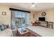 Spacious living room with access to a private balcony and a view at 8862 Cloister Dr. # F, Myrtle Beach, SC 29575
