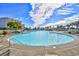 Large freeform community pool with surrounding patio at 5801 Oyster Catcher Dr. # 434, North Myrtle Beach, SC 29582