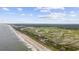 Elevated view of a beach house with marsh views at 496 Myrtle Ave., Pawleys Island, SC 29585
