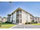 Building exterior view highlighting multiple balconies at 4103 Pinehurst Circle # Bb-12, Little River, SC 29566