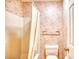 Full bathroom with shower/tub, toilet and patterned wallpaper at 4103 Pinehurst Circle # Bb-12, Little River, SC 29566