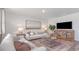 Relaxing living room featuring comfortable sofas and a large TV at 201 Hadley Springs Ave, Longs, SC 29568