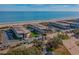 Aerial view of oceanfront property and community at 5601 N Ocean Blvd. # 315-C, Myrtle Beach, SC 29577