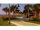 Oceanfront community with palm trees and a walking path at 545 Black Pearl Way, Myrtle Beach, SC 29588