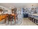 Rustic wooden dining table with seating for four at 197 Golden Bear Circle, Longs, SC 29568