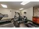 Fitness center with cardio and elliptical machines at 202 74Th Ave. N # 2447-2448, Myrtle Beach, SC 29572