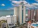 High-rise oceanfront hotel with adjacent buildings at 2504 N Ocean Blvd. # 1634, Myrtle Beach, SC 29577