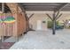 Outdoor shower, patio seating, and exterior access to the home at 6001-1889 S Kings Hwy., Myrtle Beach, SC 29575