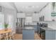 Modern kitchen with stainless steel appliances and granite countertops at 6001-1889 S Kings Hwy., Myrtle Beach, SC 29575