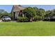 Spacious front yard with lush green grass and landscaping at 5356 Hamps Rd., Nichols, SC 29581