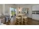 Breakfast nook with table and chairs near kitchen at 238 Marauder Dr., Longs, SC 29568