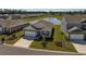 Aerial view of a house near a pond in a quiet neighborhood at 238 Marauder Dr., Longs, SC 29568