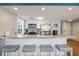 Modern kitchen with granite countertops, stainless steel appliances, and breakfast bar at 351 Lake Arrowhead Rd. # 11-342, Myrtle Beach, SC 29572