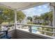 Balcony overlooking the community pool and surrounding area at 351 Lake Arrowhead Rd. # 11-342, Myrtle Beach, SC 29572