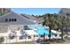Relaxing community pool with plenty of lounge chairs at 351 Lake Arrowhead Rd. # 11-342, Myrtle Beach, SC 29572