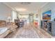 Living room with hardwood floors and large TV at 800 Crumpet Ct. # 1122, Myrtle Beach, SC 29579