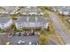 Aerial view of building and surrounding neighborhood at 800 Crumpet Ct. # 1122, Myrtle Beach, SC 29579