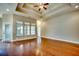Bright living room with hardwood floors and large windows at 629 Swinford Dr., Myrtle Beach, SC 29588