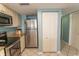 Stainless steel appliances and granite countertops in this kitchen at 523 S Ocean Blvd. S, North Myrtle Beach, SC 29582