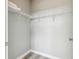 Walk-in closet with wire shelving at 5801 Oyster Catcher Dr. # 432, North Myrtle Beach, SC 29582