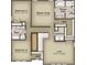 Second-floor plan including Primary suite with WIC, loft and 2 bedrooms at 1019 Gold Dew Way, Myrtle Beach, SC 29579