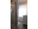 Bathroom with walk-in shower and updated vanity at 329 54Th Ave. N, North Myrtle Beach, SC 29582
