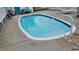 Relaxing kidney-shaped pool with easy access at 329 54Th Ave. N, North Myrtle Beach, SC 29582