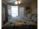 Bedroom with king-size bed and access to a balcony at 329 54Th Ave. N, North Myrtle Beach, SC 29582