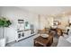 Open floor plan with living room, kitchen, and dining area visible at 115 Talladega Dr. # 405, Myrtle Beach, SC 29579