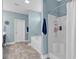 Bathroom with a soaking tub and a walk-in shower at 1459 Tiger Grand Dr., Conway, SC 29526