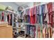 Large walk-in closet with ample hanging and shelving space at 1459 Tiger Grand Dr., Conway, SC 29526