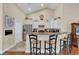 Modern kitchen with stainless steel appliances and white cabinets at 1459 Tiger Grand Dr., Conway, SC 29526
