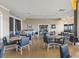 Casual breakfast area with tables and chairs at 7100 Ocean Blvd. N # 925, Myrtle Beach, SC 29572