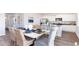 Bright kitchen with stainless steel appliances and an island at 192 Hadley Springs Ave, Longs, SC 29568