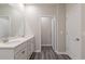 Bathroom with double vanity and access to other rooms at 2323 King Farm Rd., Aynor, SC 29511