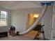 Spacious bedroom with carpeted floors and access to bathroom at 2323 King Farm Rd., Aynor, SC 29511