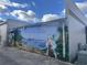 Building exterior featuring a large, scenic mural at 2323 King Farm Rd., Aynor, SC 29511