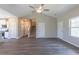 Bright and spacious living area with laminate floors at 2323 King Farm Rd., Aynor, SC 29511