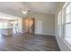 Spacious living room with high ceilings and hardwood floors at 2323 King Farm Rd., Aynor, SC 29511